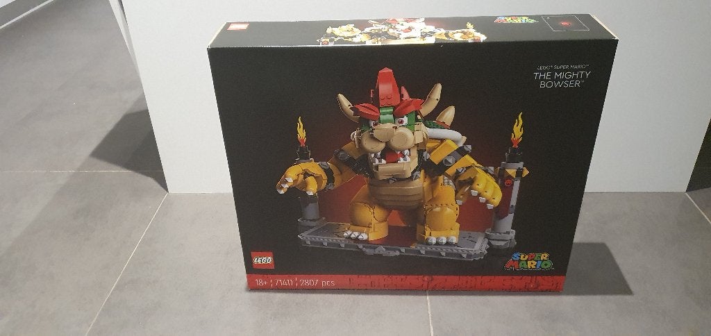 Lego 71411 Super Mario The Mighty Bowser, nieuw en sealed, Overige thema's, Lego, Nieuw, Ophalen of Verzenden