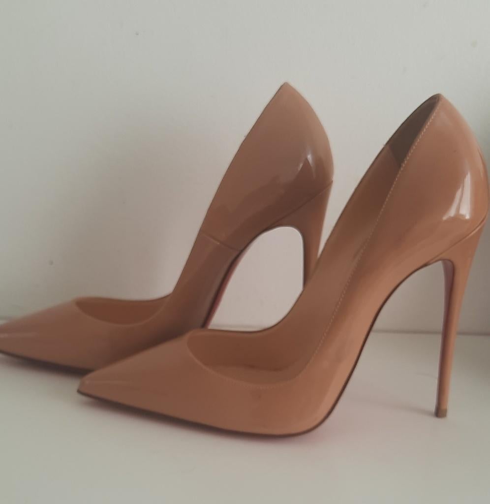 Christian Louboutin Pumps beige (nude), Ophalen, Zwart, Pumps