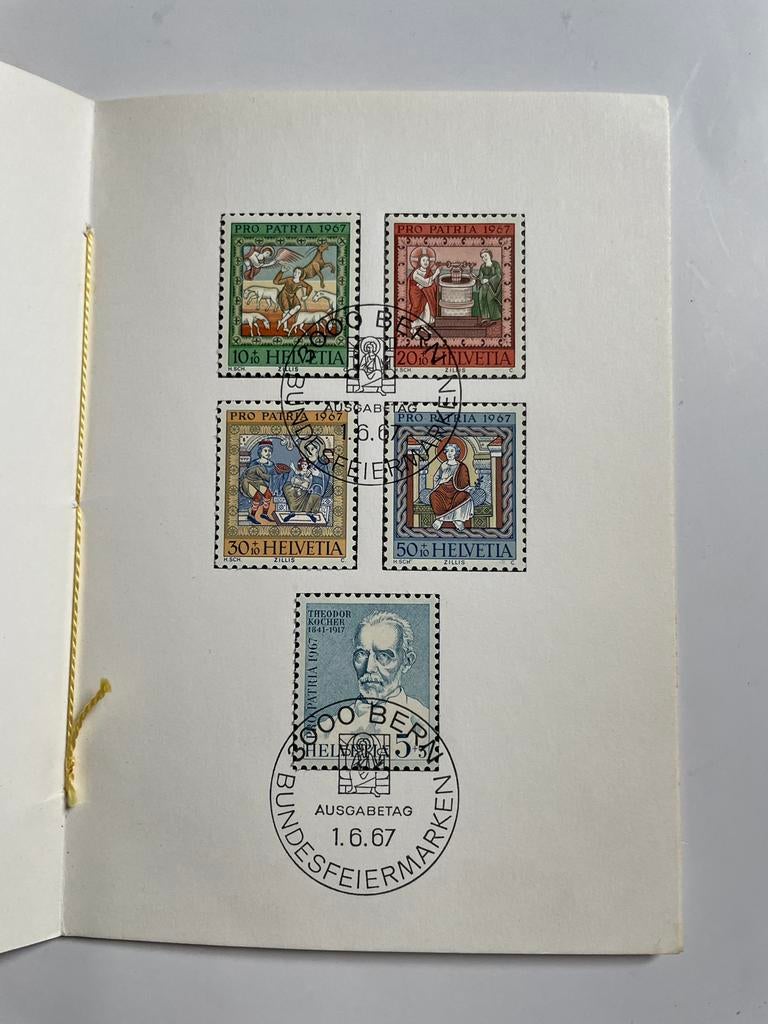 Livret timbre 1967, Enlèvement ou Envoi