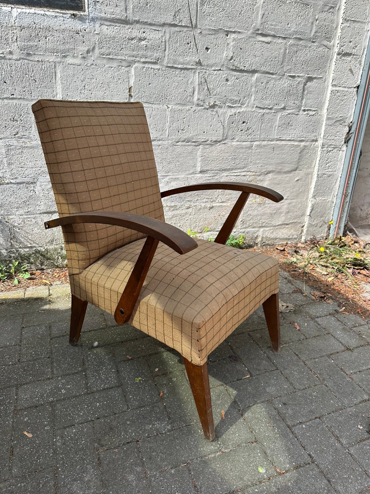 Fauteuil vintage, Maison & Meubles, Enlèvement, Utilisé