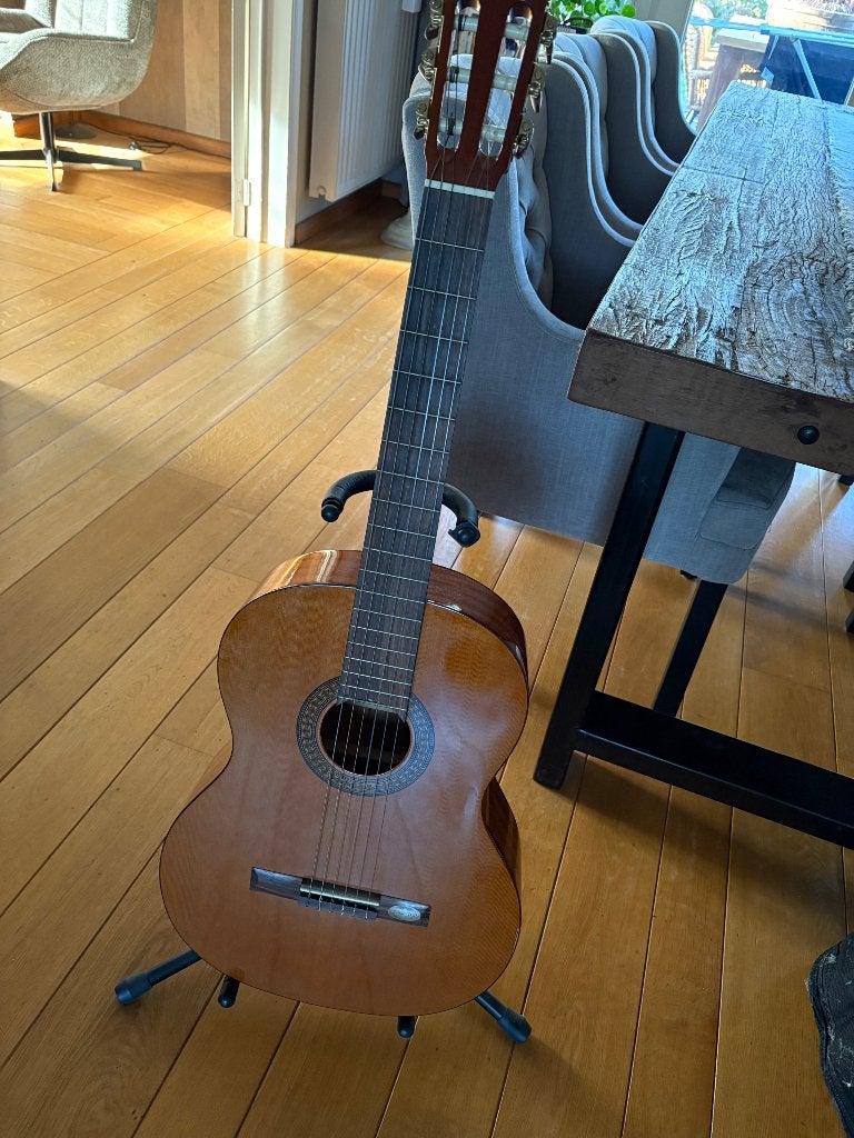 Klassieke gitaar Salvador Cortez CC-22 – incl. accessoires, Enlèvement, Comme neuf, Guitare classique ou espagnole