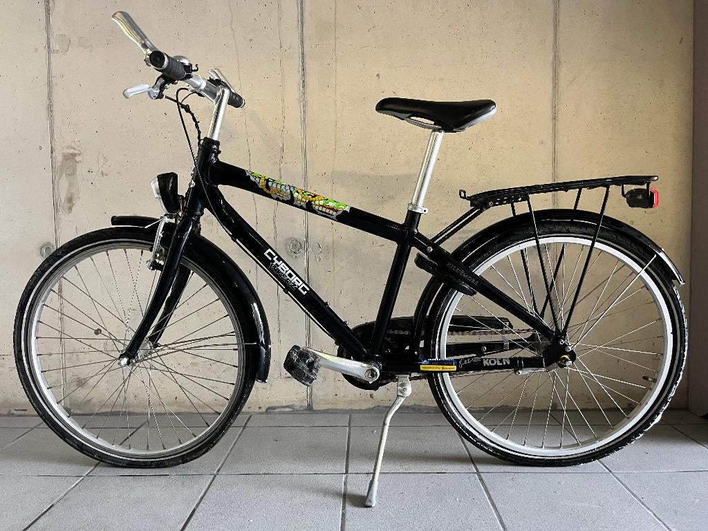 Jongensfiets, Fietsen en Brommers, Ophalen, Terugtraprem, Gebruikt, Versnellingen