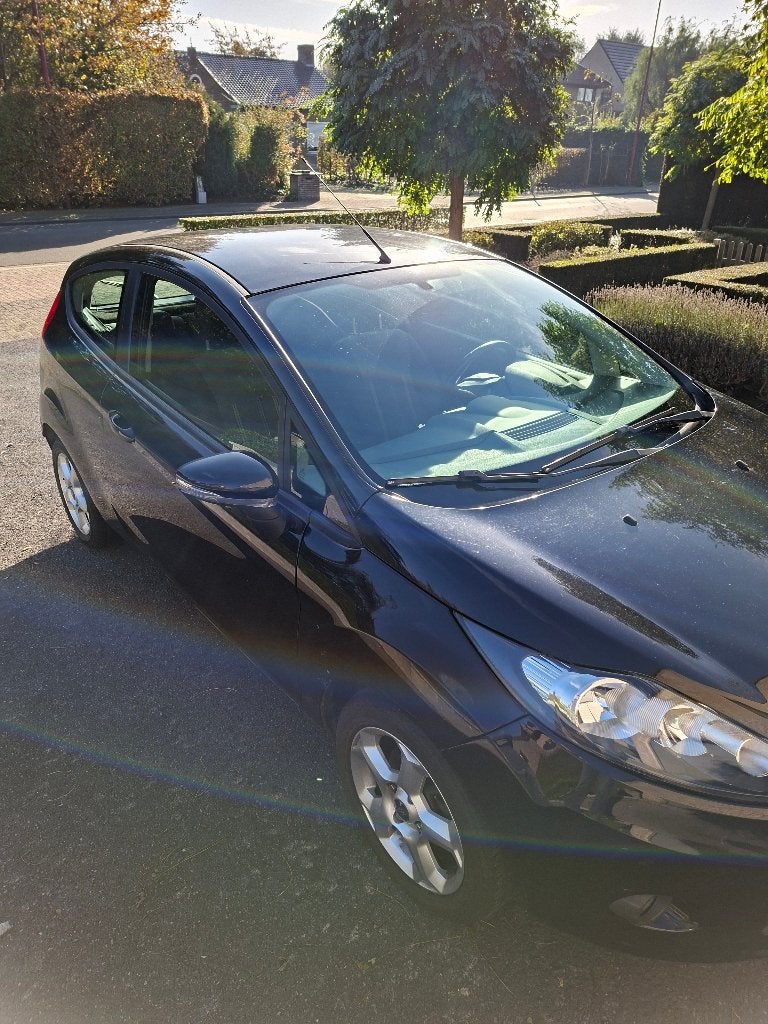 Ford Fiësta - Bwj 2008 - 60.000Km, Auto's, Voorwielaandrijving, Stof, 1041 kg, Zwart