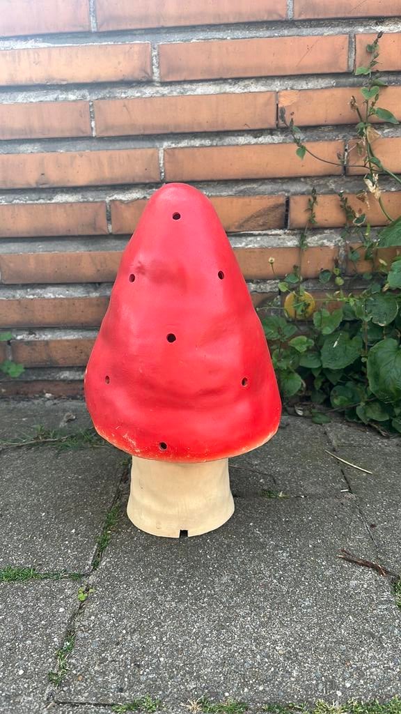 Retro paddestoel, Ophalen, Zo goed als nieuw