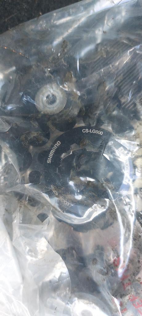 Shimano cs-lg600 11 speed, Ophalen of Verzenden, Gebruikt, Derailleur of Ketting, Shimano