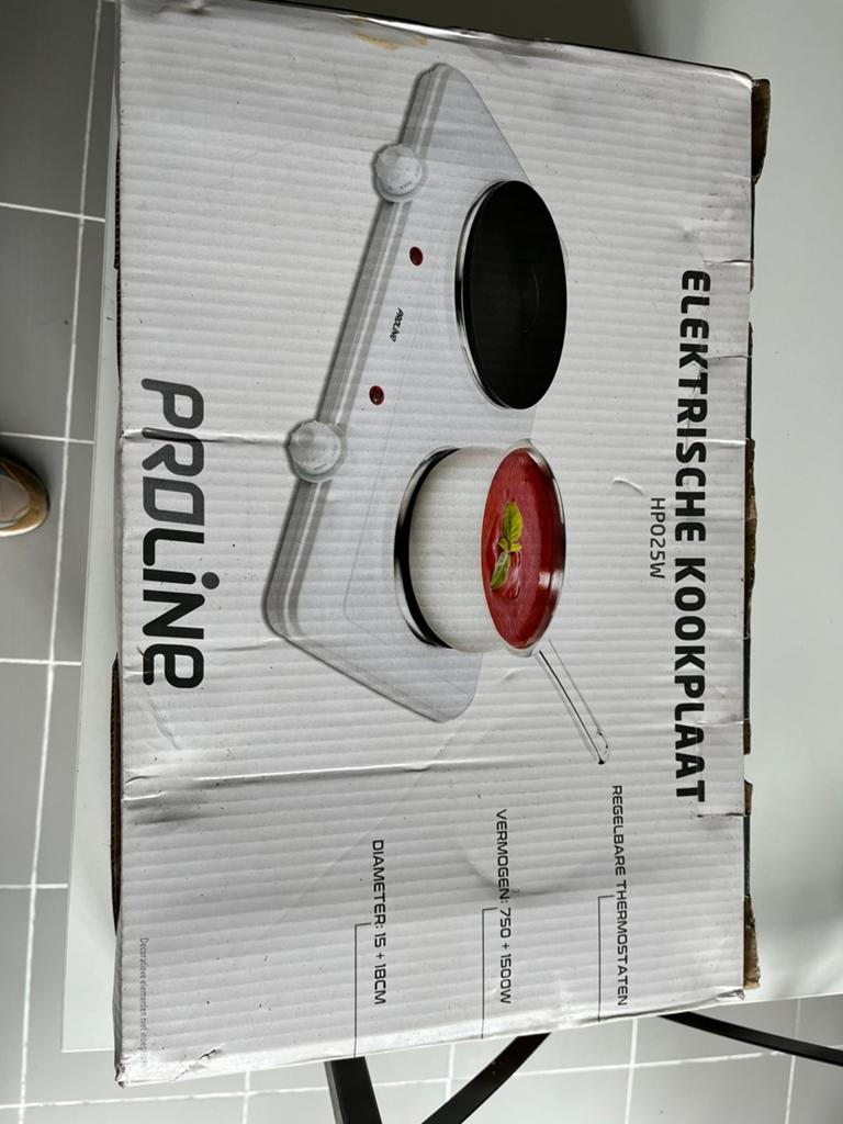 Rechaud electrique, Electroménager, Enlèvement, Comme neuf