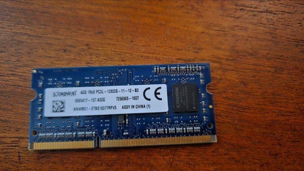 Nieuw Ram-geheugen Laptop Kingston 4gb 1600mhz DDR3, Nieuw, DDR3, Ophalen of Verzenden, Laptop