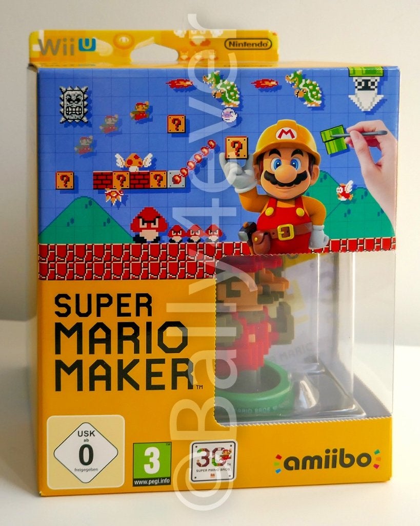 Super Mario Maker + Amiibo Super Mario Bros Édition limitée, Consoles de jeu & Jeux vidéo, Jeux | Nintendo Wii U, Online, Enlèvement ou Envoi