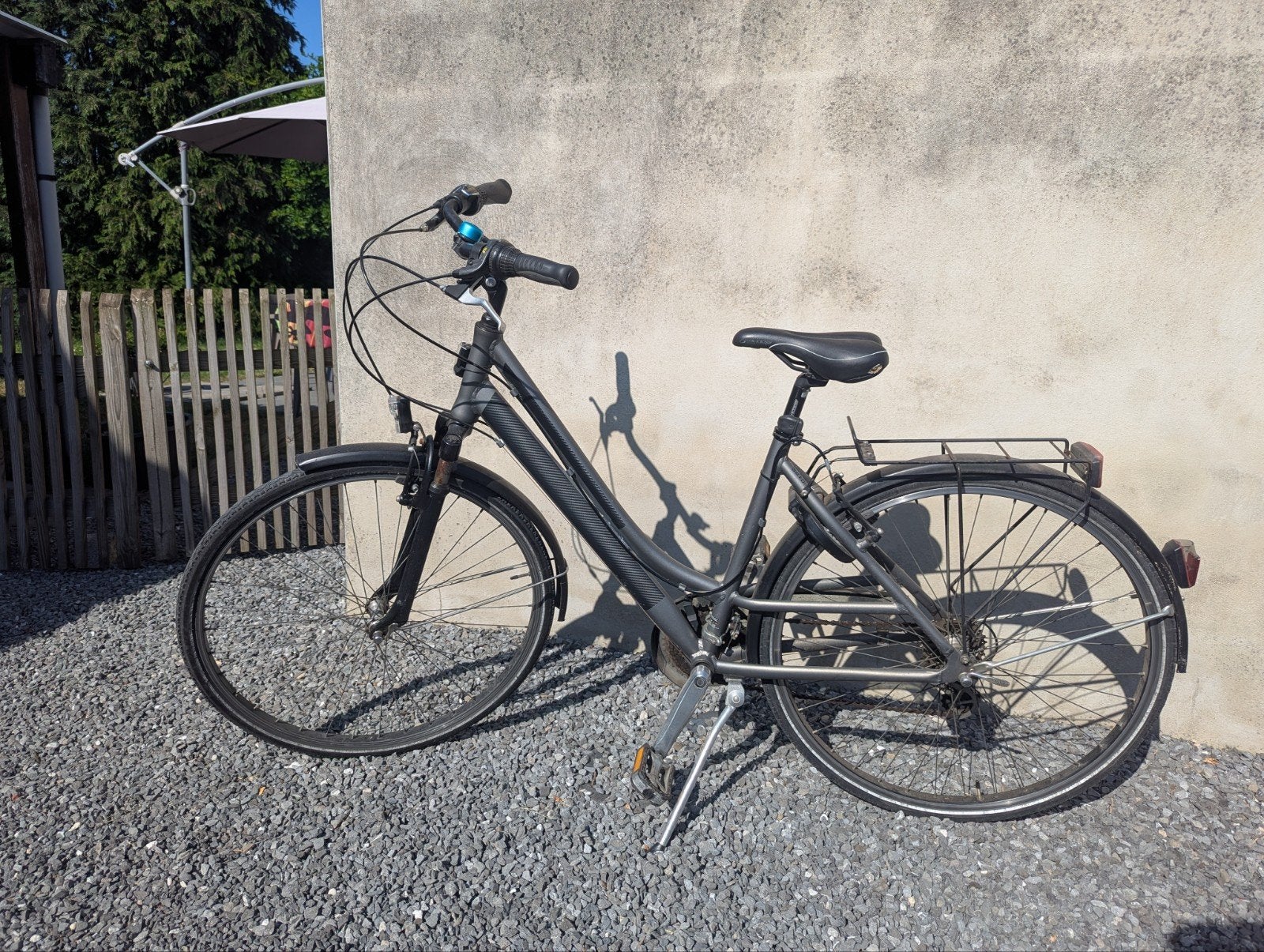 Leuke damesfiets., Ophalen