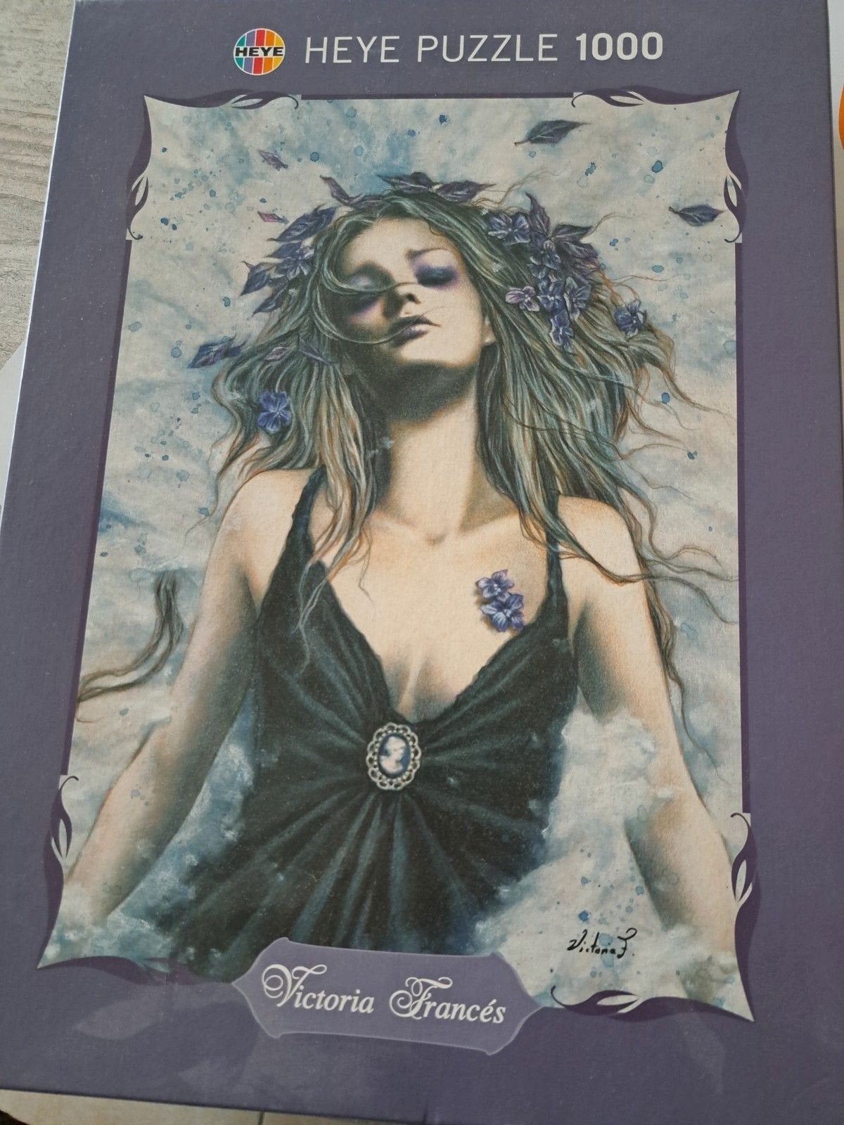 mooie puzzel - Victoria Frances (1000 stuks), Hobby en Vrije tijd, Denksport en Puzzels, Ophalen, 500 t/m 1500 stukjes, Zo goed als nieuw