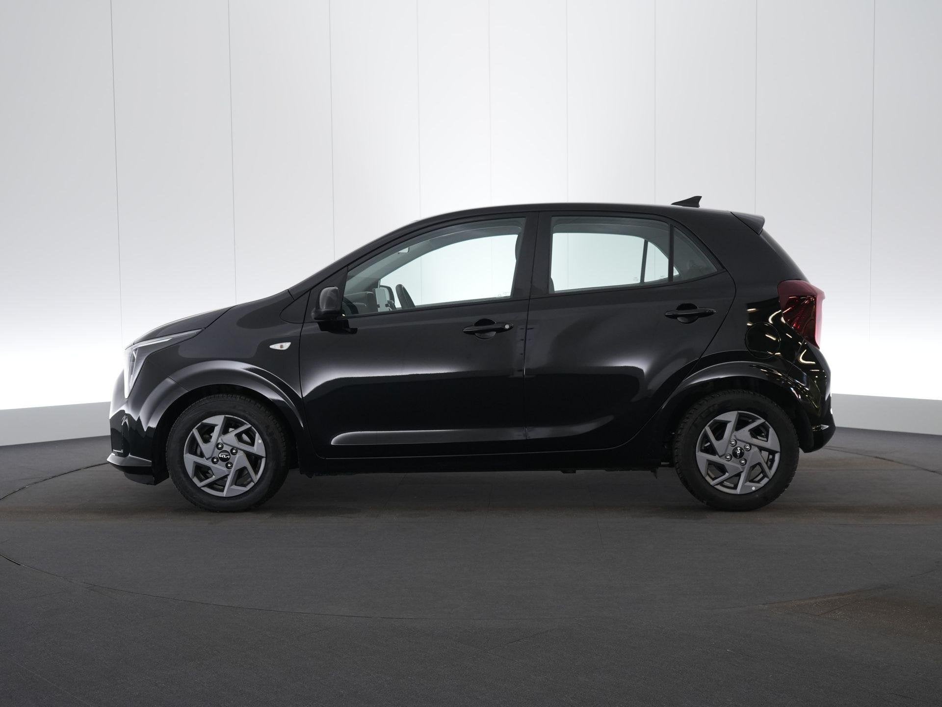 Kia Picanto 1.0 MPI 63 Pulse AMT, Stof, Gebruikt, Zwart, Bedrijf
