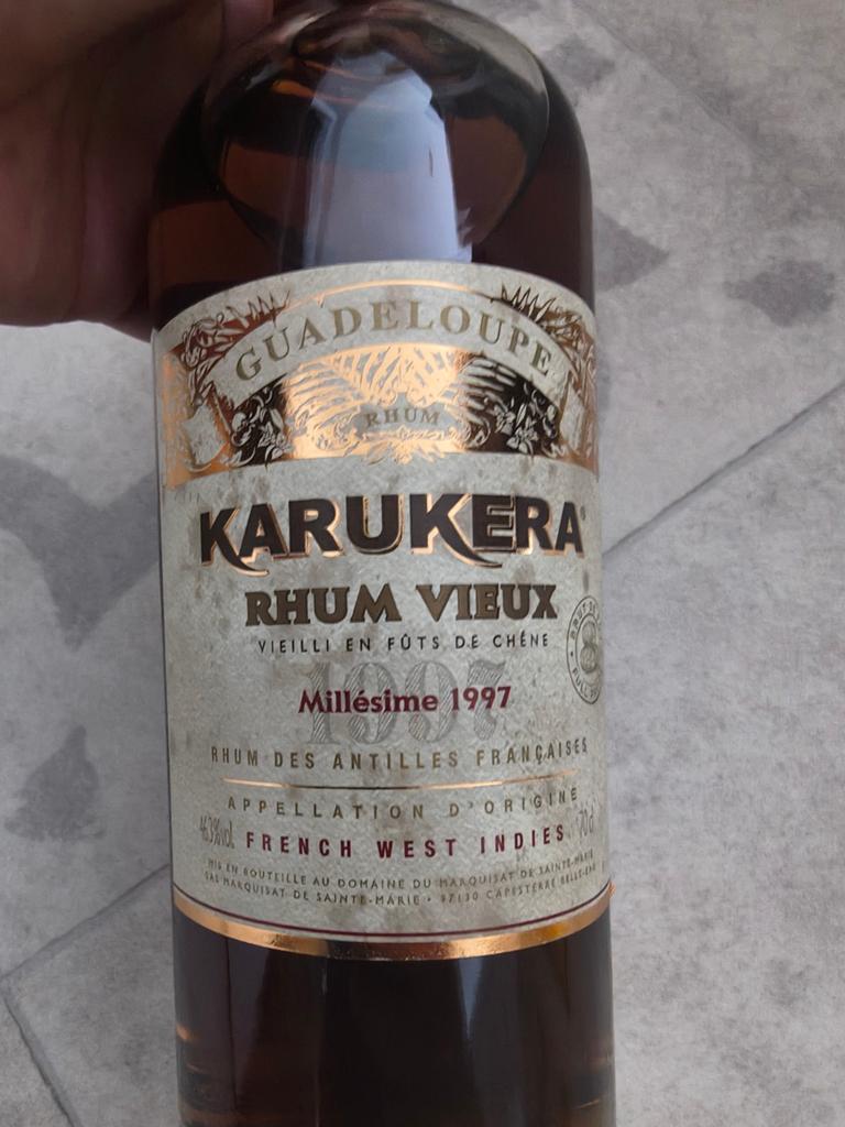 Karukera 1997 Rum, Ophalen