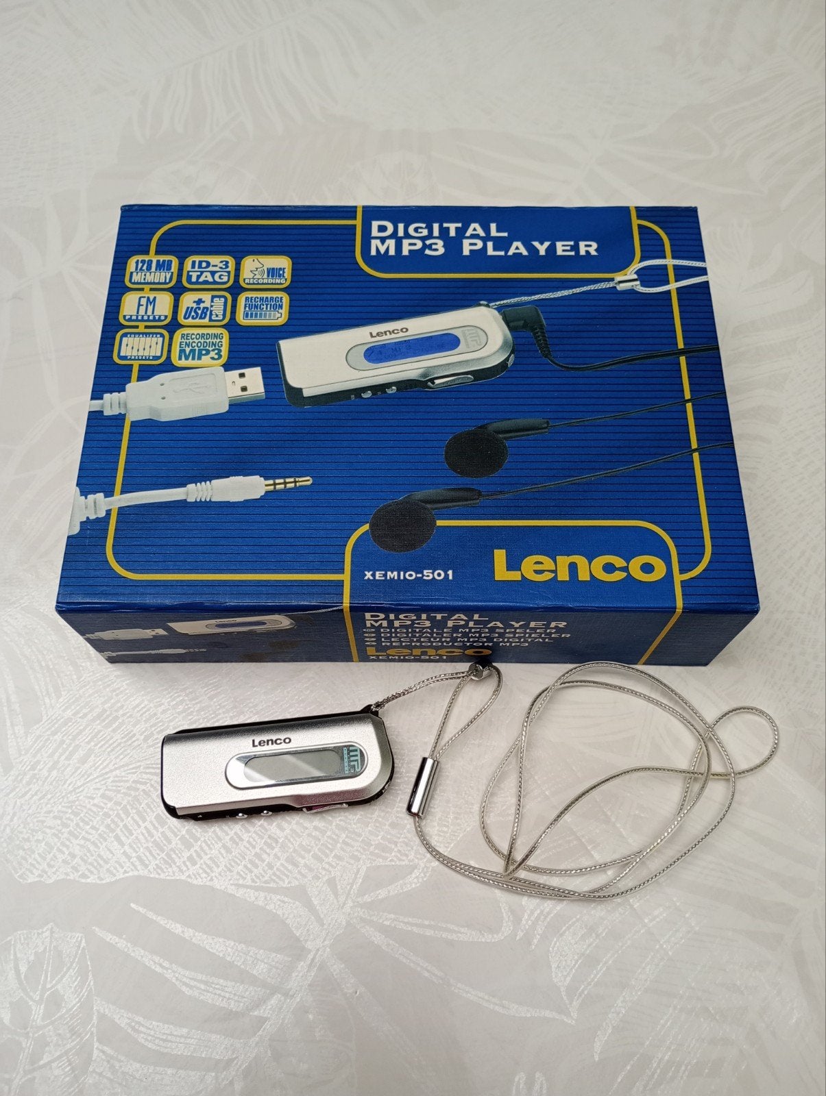 Lecteur MP3 Vintage Lenco Xemio-501 – 128 Mo – Boîte d'origi, Ophalen of Verzenden