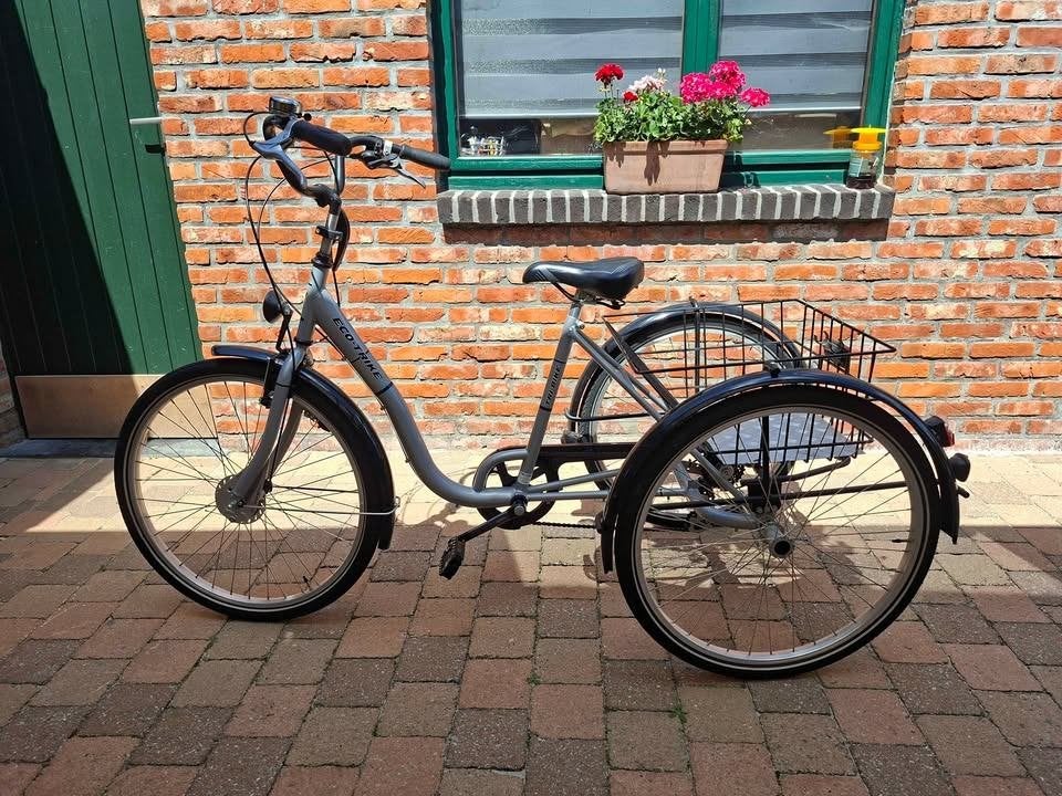 ECO-Trike 3 wiel fiets, Vélos & Vélomoteurs, Vélos | Tricycles, Comme neuf, Frein à disque, Enlèvement