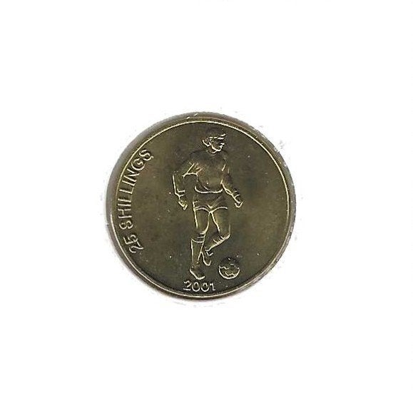 Somalië, 25 Shillings 2001., Timbres & Monnaies, Monnaies | Afrique, Enlèvement ou Envoi, Autres pays, Monnaie en vrac