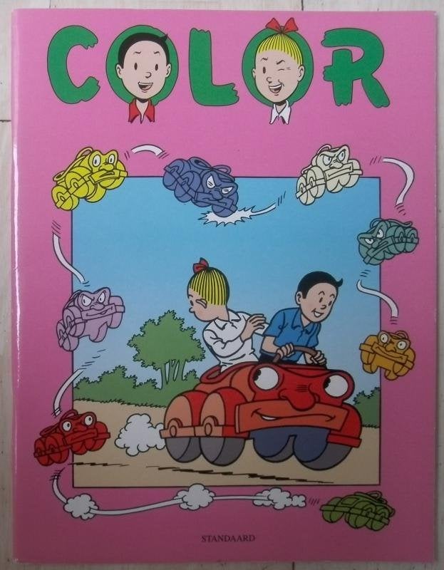Suske en Wiske Color 5 kleurboek ( 1998 ), Ophalen of Verzenden