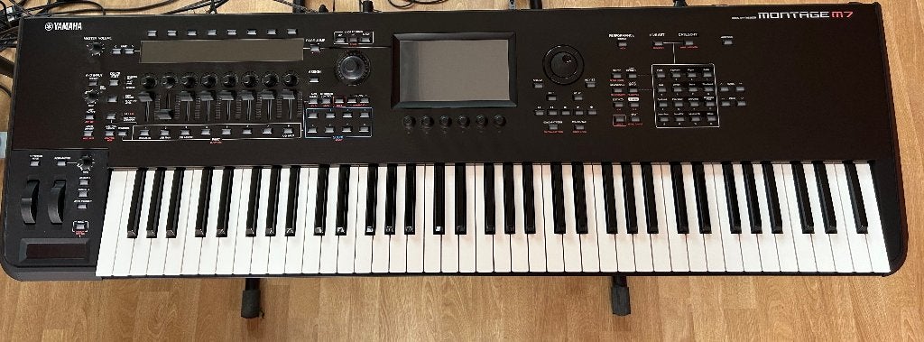 Yamaha Montage M7, Yamaha, Enlèvement, 76 touches, Avec valise ou flightcase