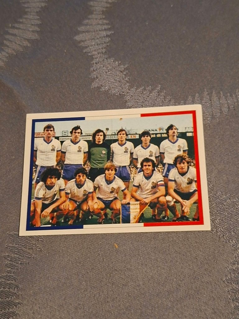 Panini / Sticker : Frankrijk op Euro 84 / Fiers d'être Bleus, Collections, Enlèvement ou Envoi, Neuf, Affiche, Image ou Autocollant