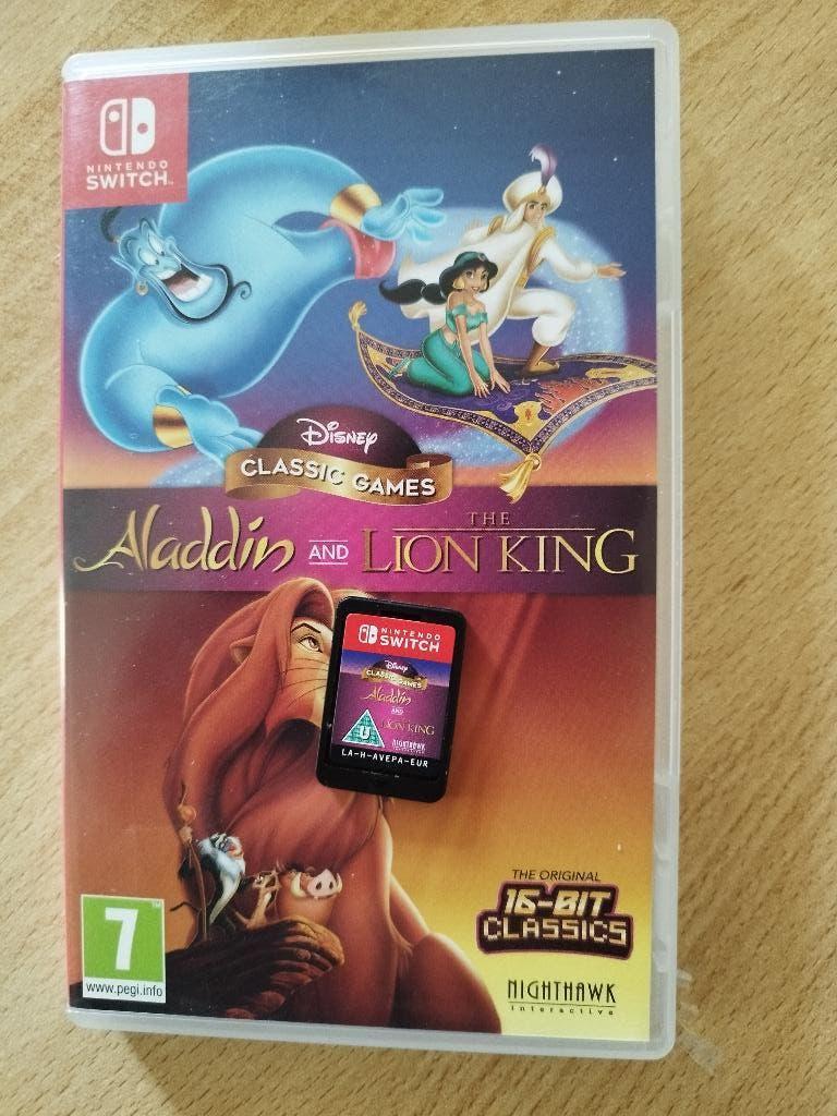 Aladdin et Le roi Lion switch, Enlèvement ou Envoi, 1 joueur, À partir de 7 ans, Aventure et Action