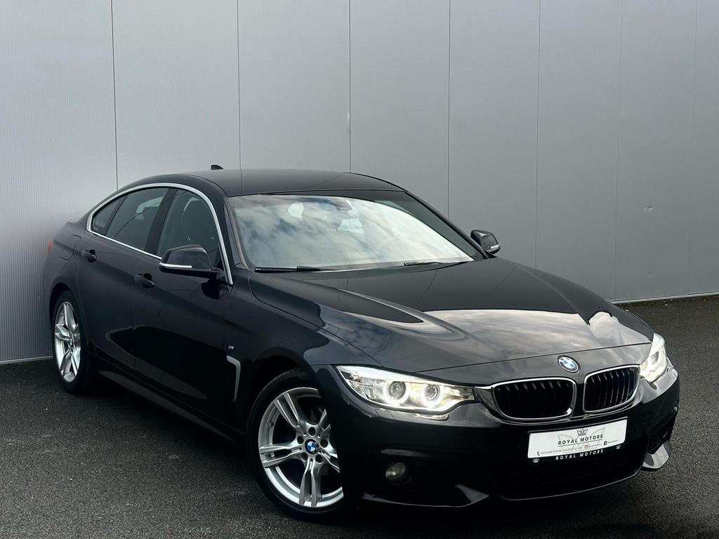 BMW 418d Grand Coupe M Sport slechts 115.000 km GAR1AN, Auto's, BMW, Testrit aan huis, 1995 cc, Blauw, Bedrijf