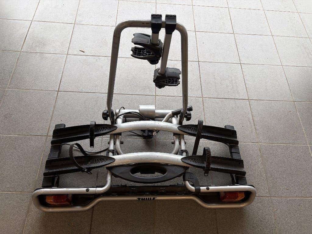 Thule fietsendrager voor 2 fietsen, Ophalen, Gebruikt, Brede banden, 2 fietsen
