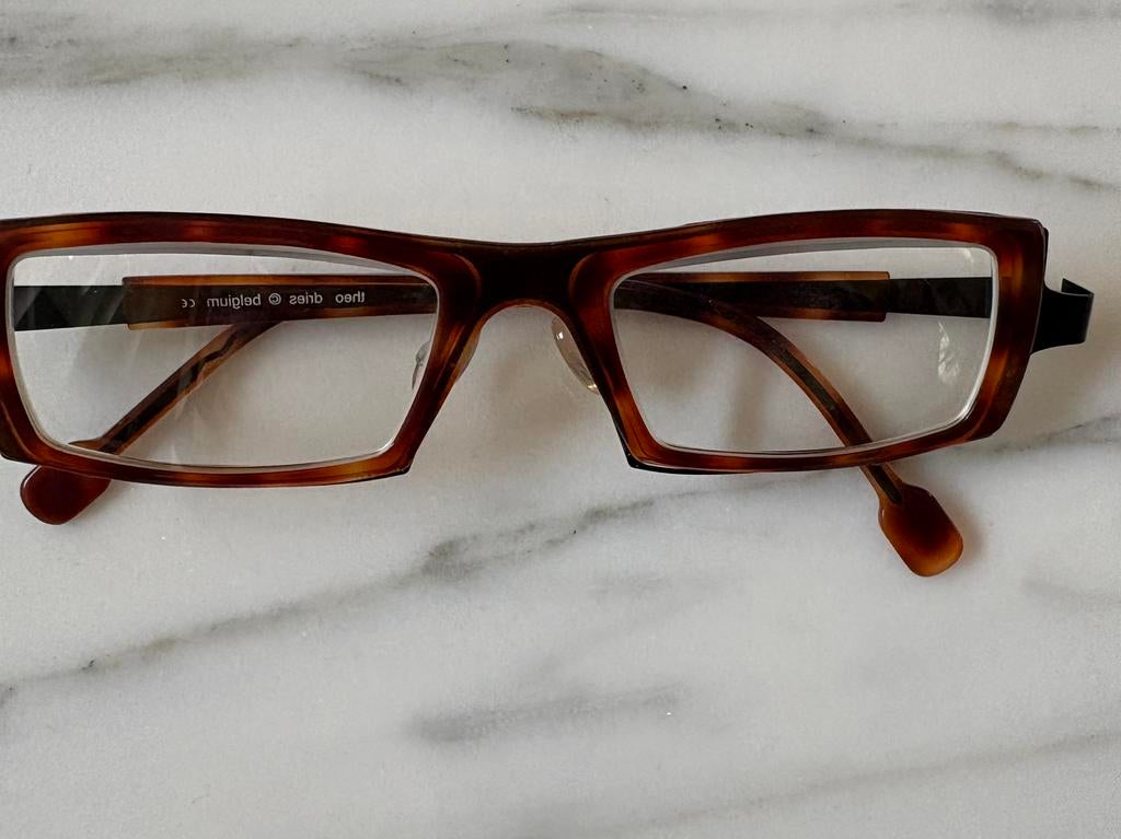 Bril Theo Eyewear, specifiek het model Dries., Ophalen of Verzenden, Zo goed als nieuw, Bril