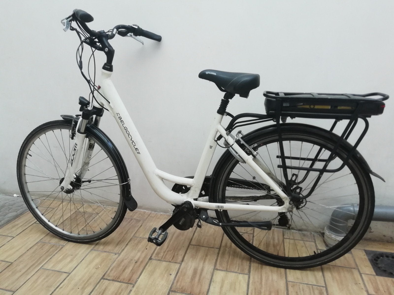Herenfiets te koop, Fietsen en Brommers, Ophalen, Sparta, Gebruikt, Velgrem