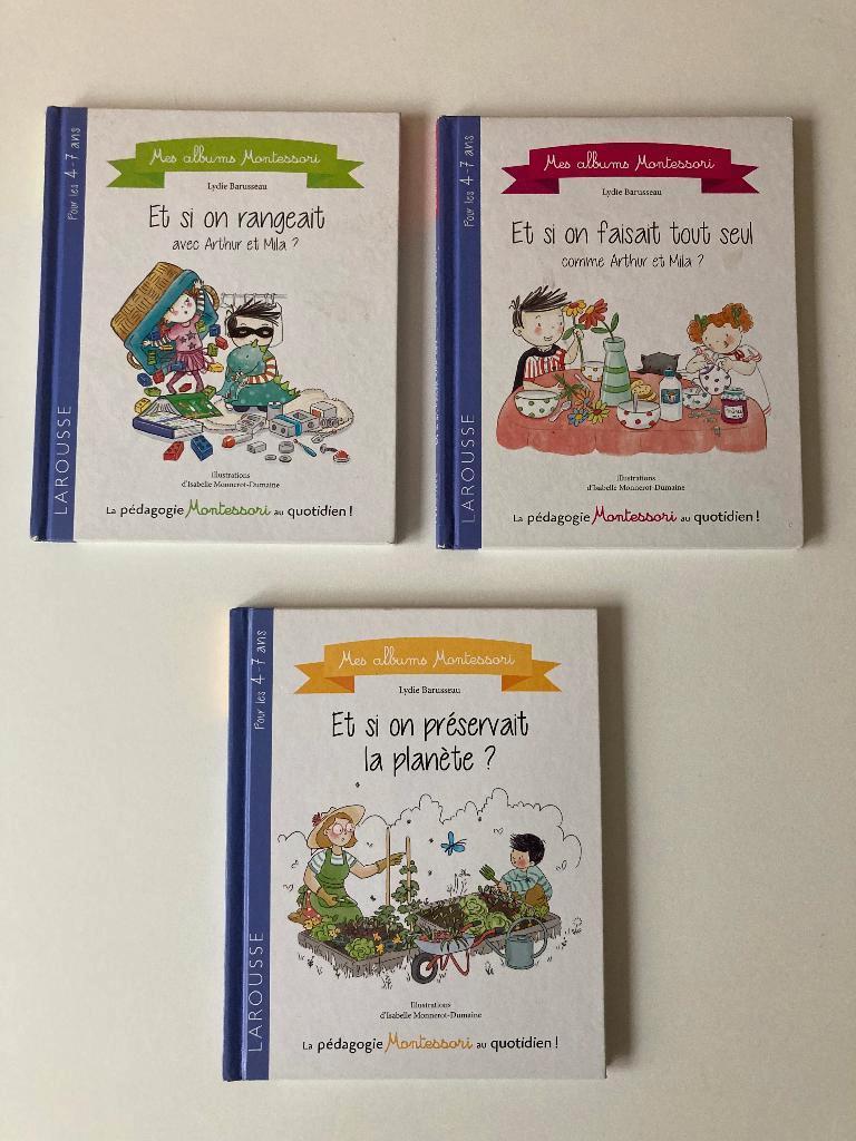 Montessori mes albums (de 4 à 7 ans) - 3 titres au choix, Livres, Enlèvement, Utilisé, Livre de lecture, 4 ans