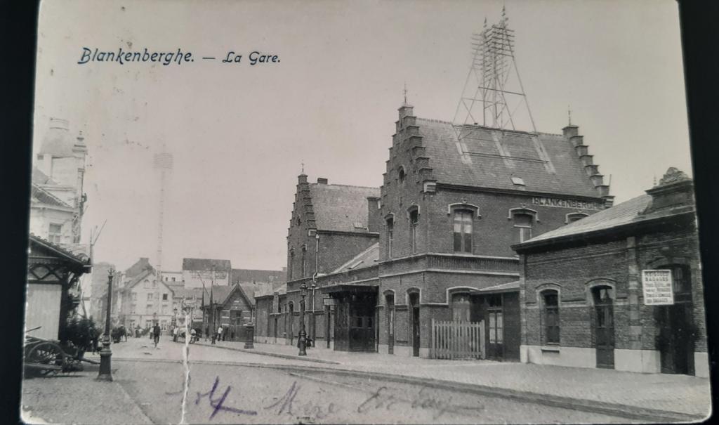 BLANKENBERGE, la gare au top !, Envoi
