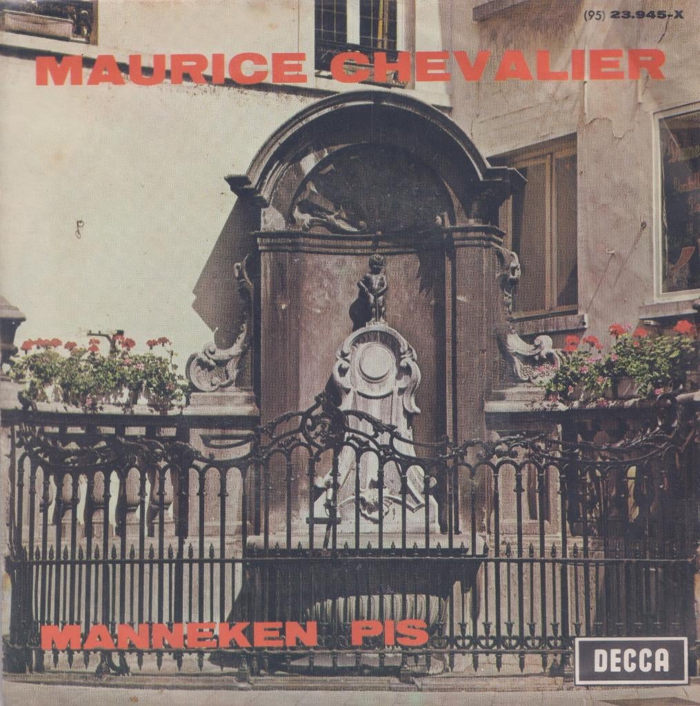 Maurice Chavalier – Manneken Pis / Mal d’amour – Single, Cd's en Dvd's, Gebruikt, 7 inch, Single, Ophalen of Verzenden