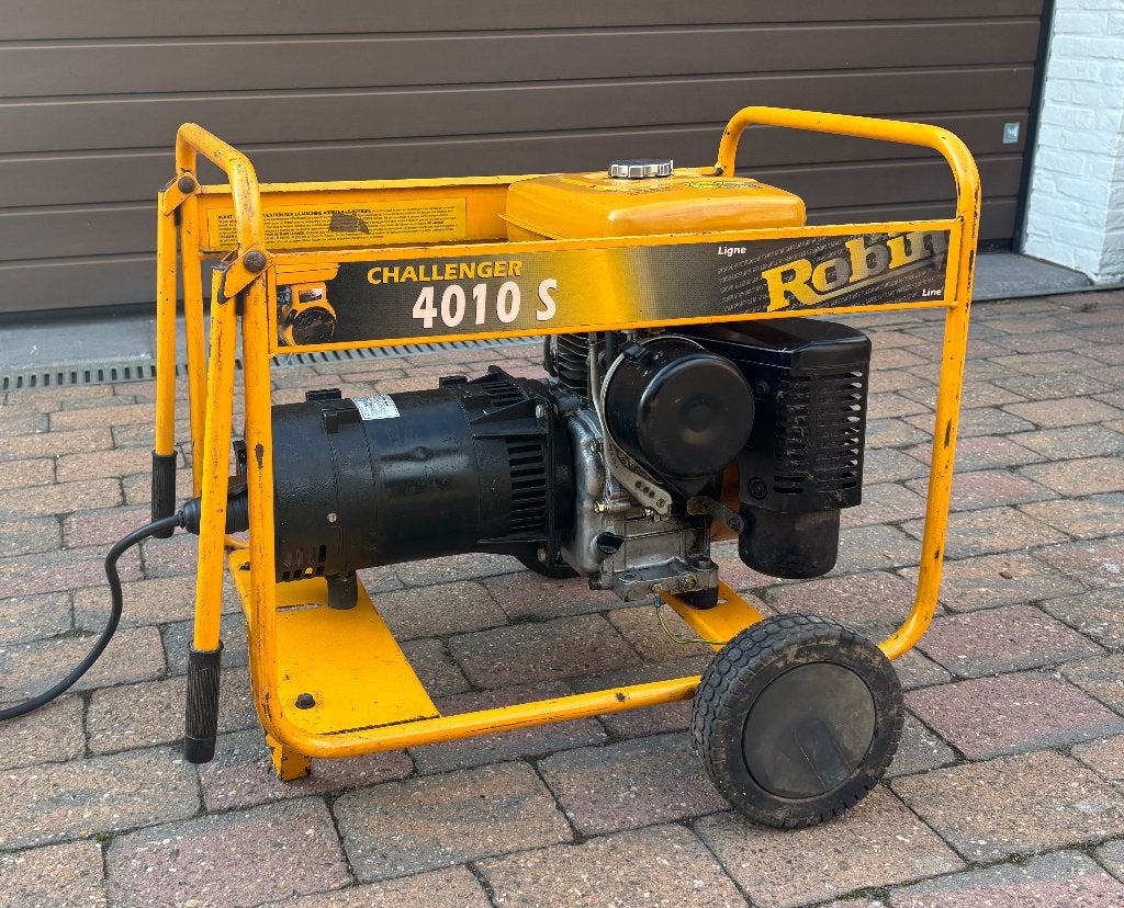 GENERATOR -  CHALLENGER 4010 S – 3,5 kVA – ROBIN EY28D, Ophalen, Gebruikt, Minder dan 5 kVA, Benzine