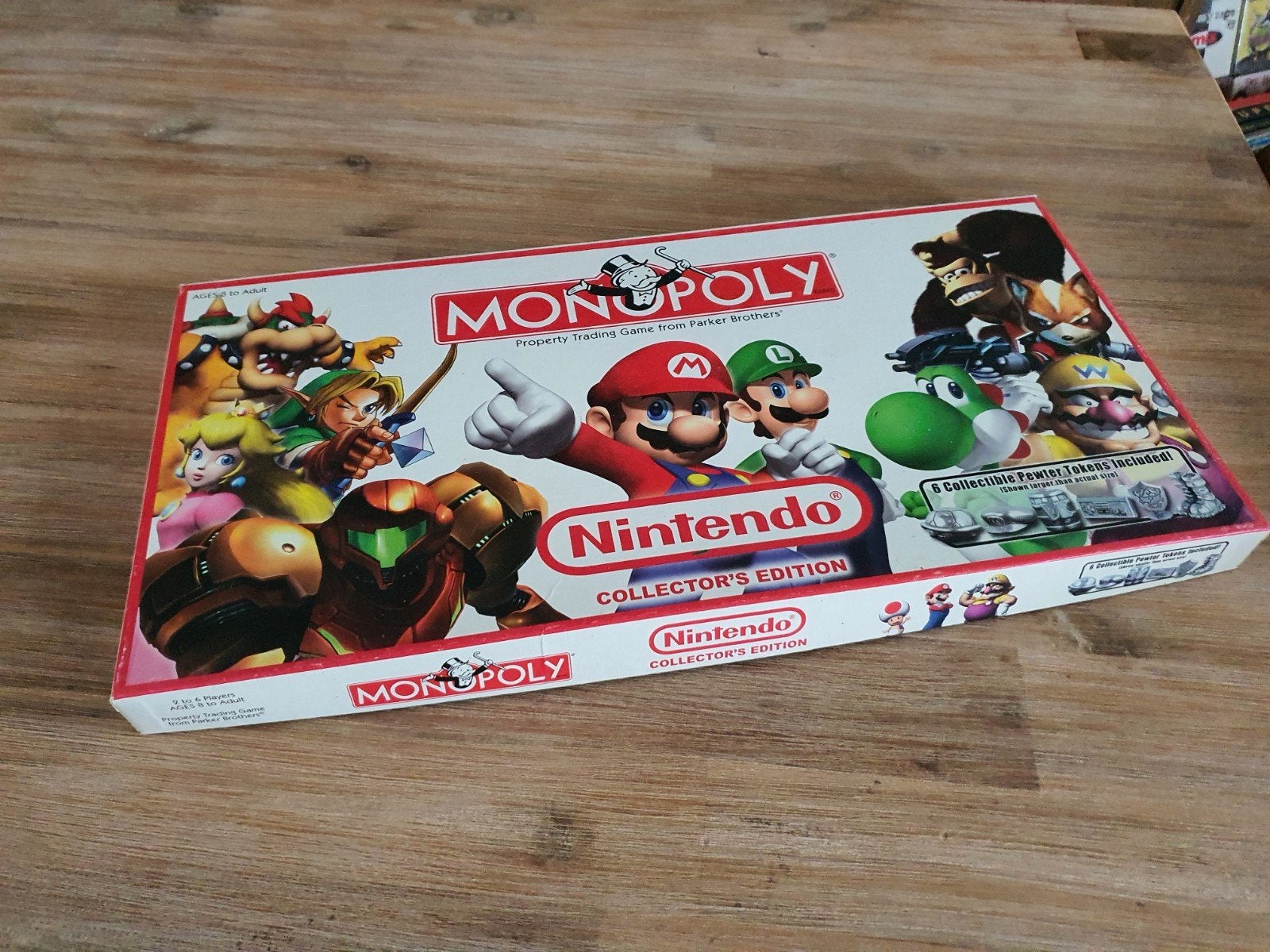Monopoly nintendo collectors editie 2006, Enlèvement