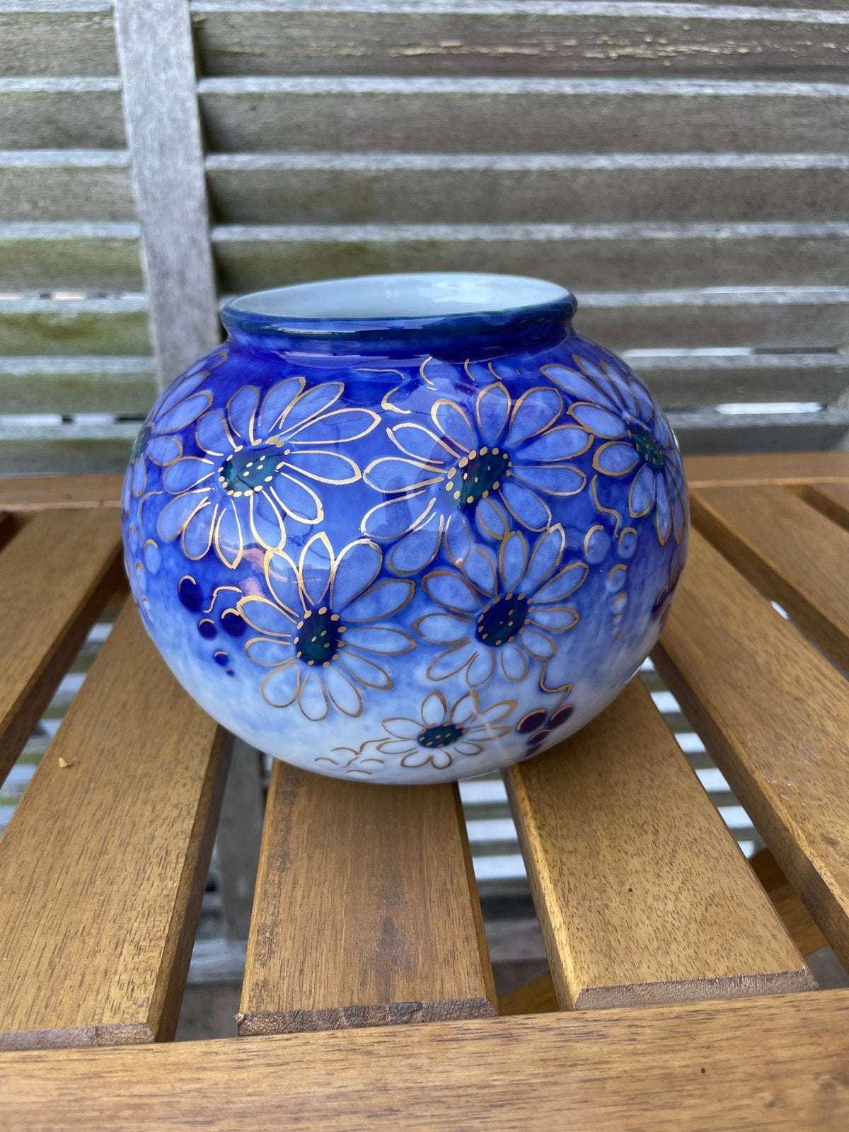 Vase porcelaine Camille Tharaud, 12 cm, Comme neuf, Enlèvement, Autres matériaux