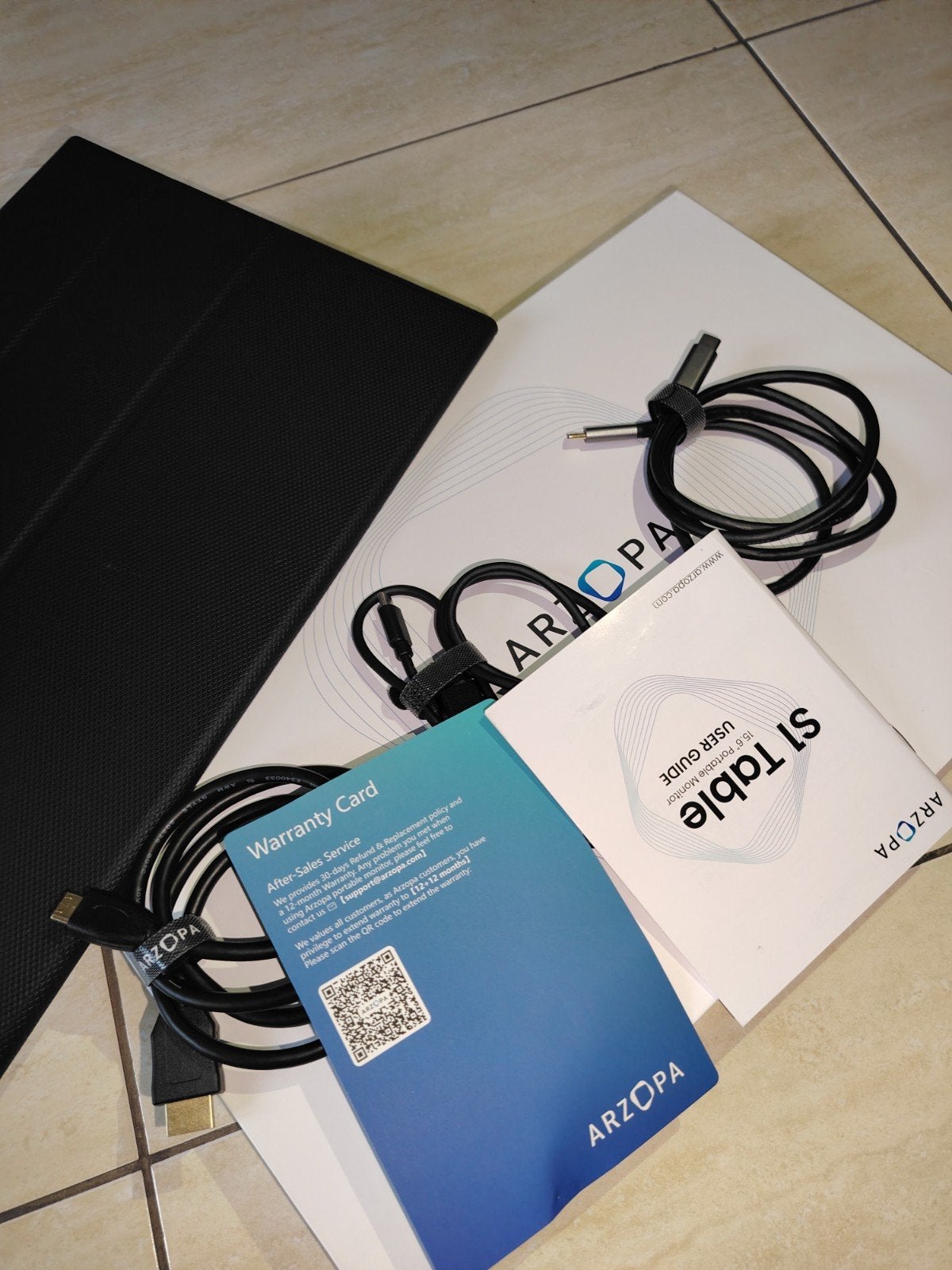 Écran Moniteur 15,6 pouces Arzopa Neuf, Computers en Software, Monitoren, Ophalen, HD, HDMI, IPS