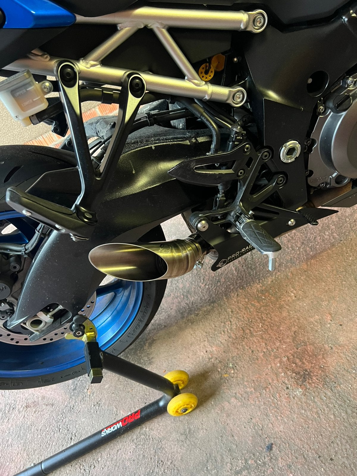 gsx s1000 uitlaat, Motoren, Ophalen, Gebruikt