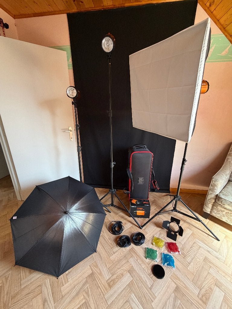 Godox Studio Smart Kit 250SDI-D, Ophalen, Zo goed als nieuw, Complete fotostudio