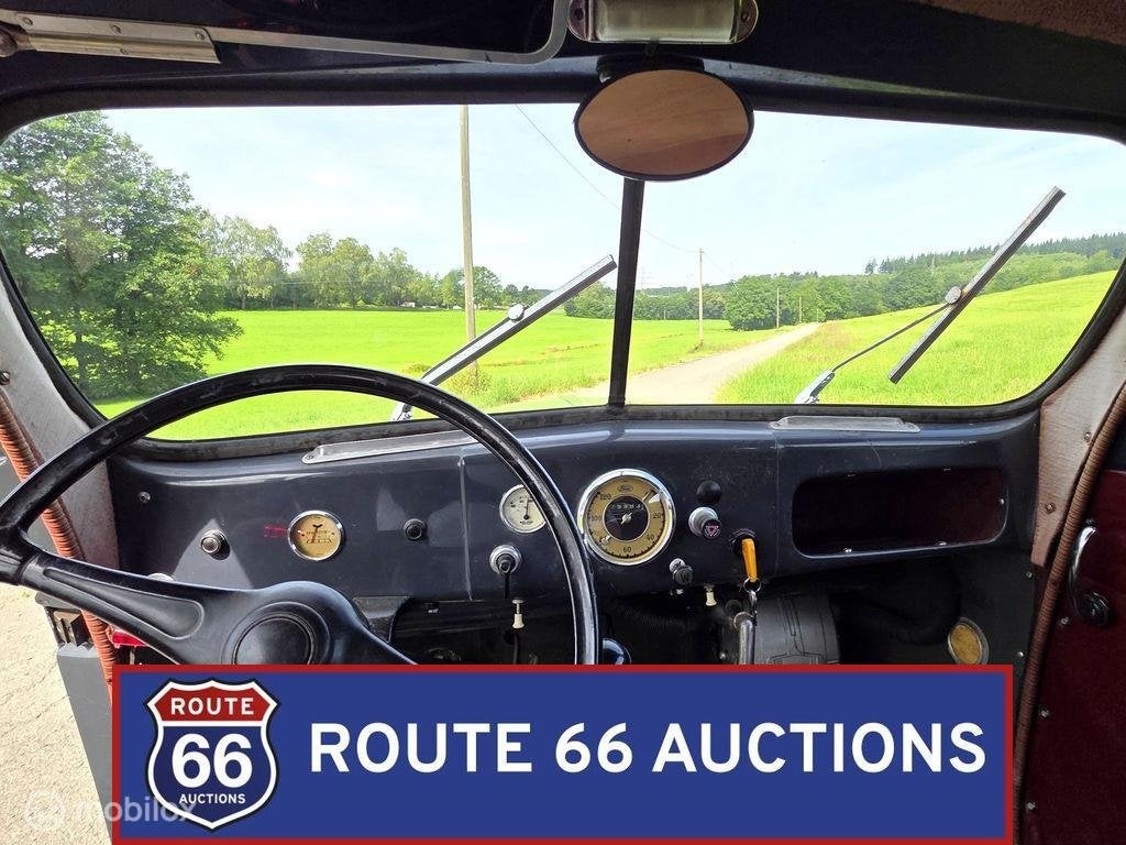 Ford Taunus 12M | 1950 | Route 66 Auctions, Zwart, Bedrijf, Handgeschakeld, Overige carrosserie