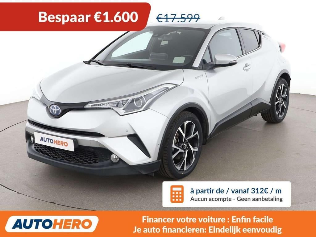 Toyota C-HR 1.8 Hybrid Business Edition (automatique), Argent ou Gris, Euro 6, Détection des panneaux routiers, 86 g/km