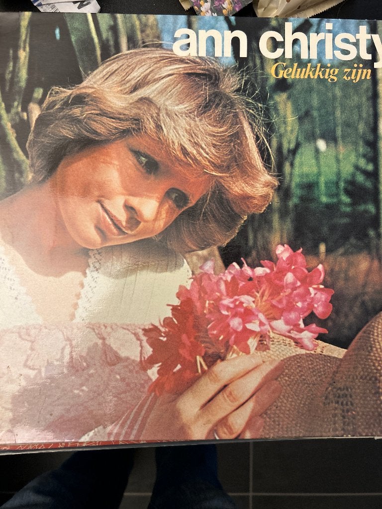 Lp Ann Christy gelukkig zijn gesigneerd, Cd's en Dvd's, LP, Ophalen of Verzenden, Zo goed als nieuw, Levenslied of Smartlap