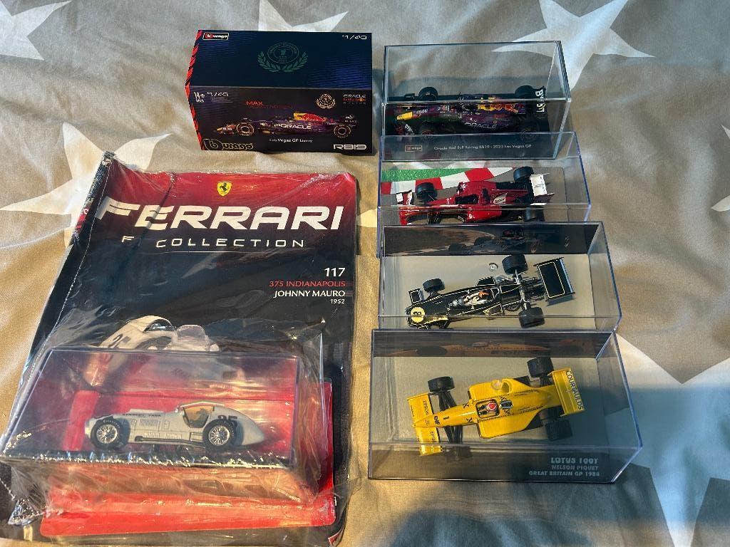lot van 5 Formule 1 modellen 1/43 Ixo, Burago, Ophalen of Verzenden, Zo goed als nieuw, Auto