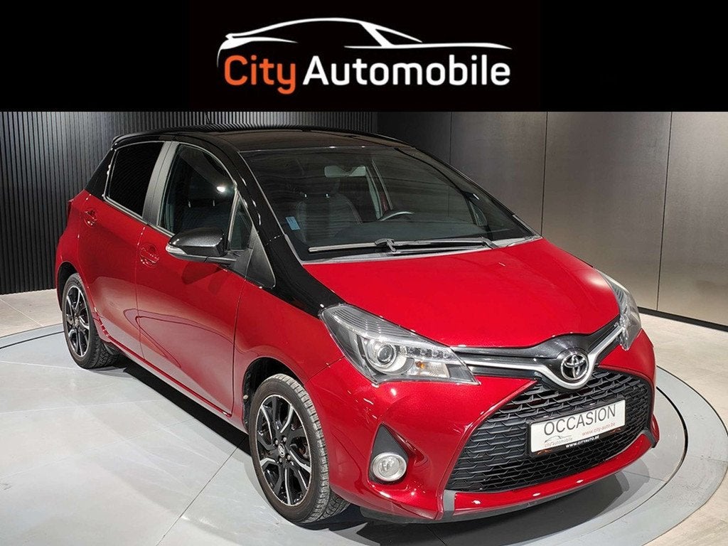 Toyota Yaris 1.3 VVT-I GPS BLUETOOTH CLIMATISATION CAMERA, Auto's, Toyota, Stof, Gebruikt, 4 cilinders, 1329 cc