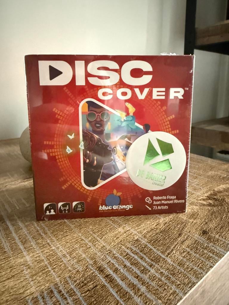 NIEUW partyspel Disc Cover, Cinq joueurs ou plus, Enlèvement ou Envoi, Neuf