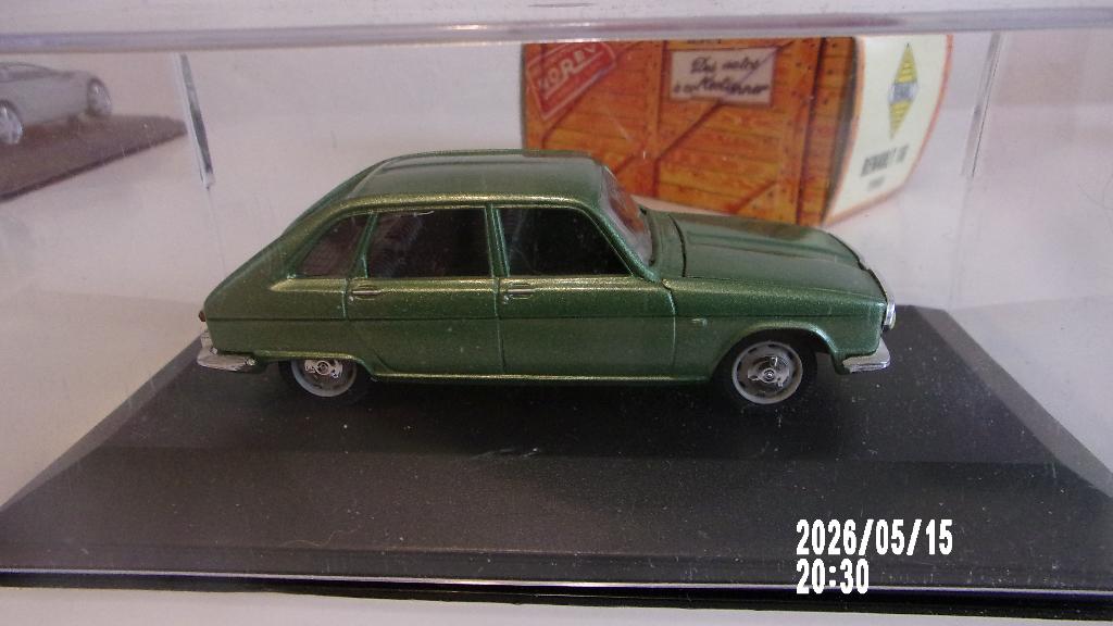 RENAULT 16 TL 1965.NOREV 1/43 IMPEC,BOÎTE ORIGINE + VITRINE, Enlèvement ou Envoi, Comme neuf, Voiture, Norev