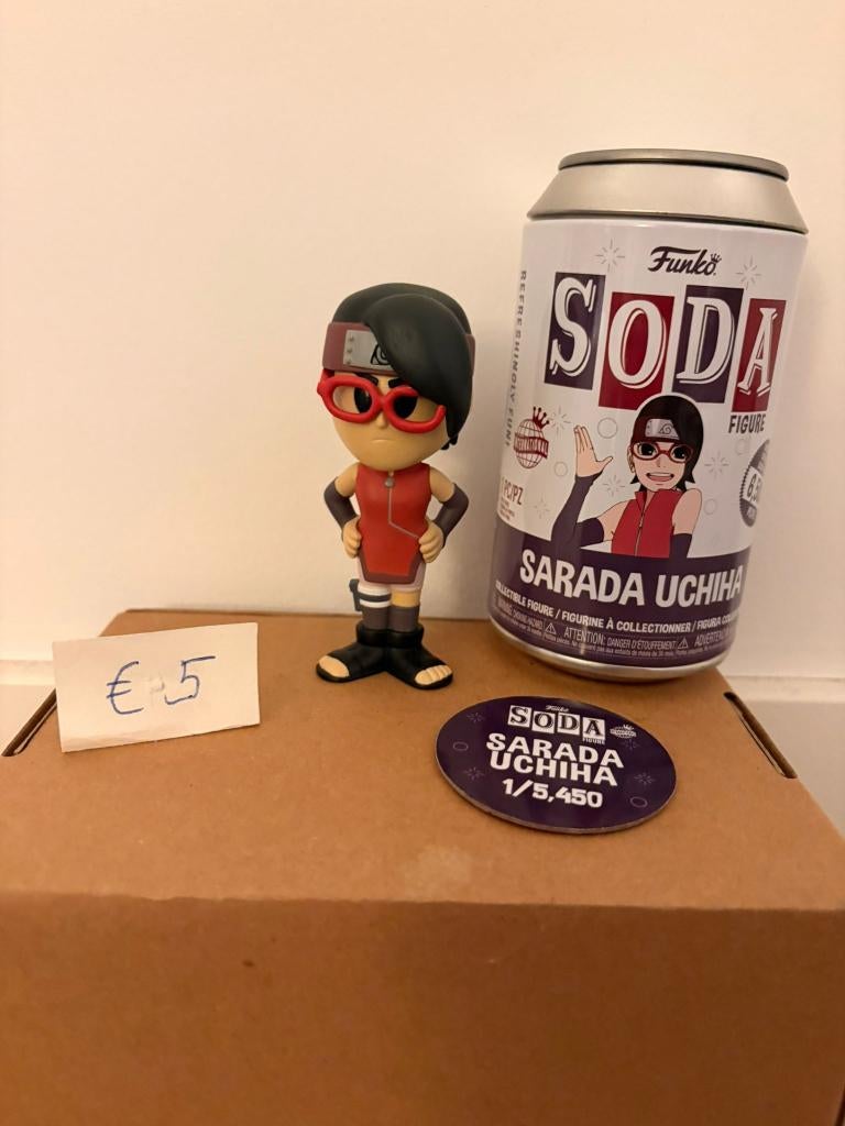 Sarada Uchiha Funko pop soda, Enlèvement, Neuf