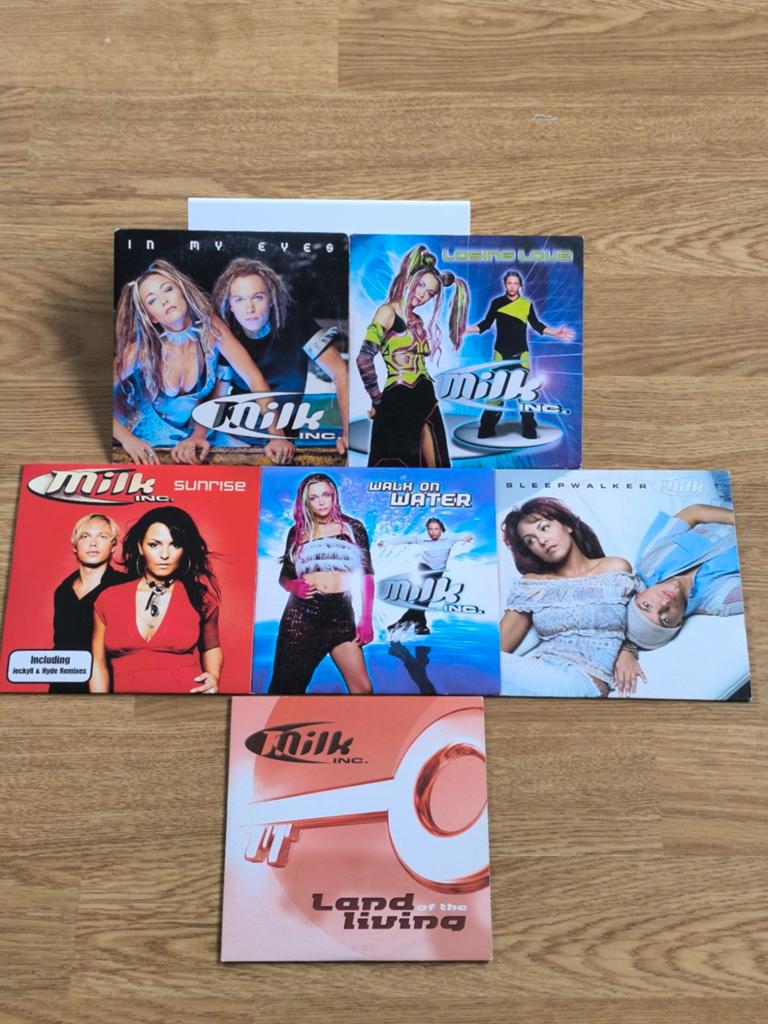 Milk inc cd singles - in my eyes - losing love - sunrise cd., CD & DVD, Enlèvement ou Envoi