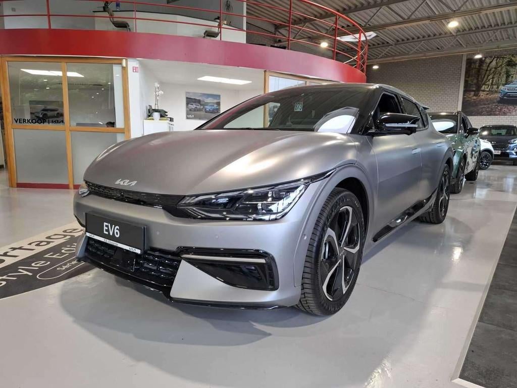 Kia Ev6 77.4 kWh AWD GT Line (239 kW) (automatique), Autos, Argent ou Gris, Achat, Entreprise, Automatique