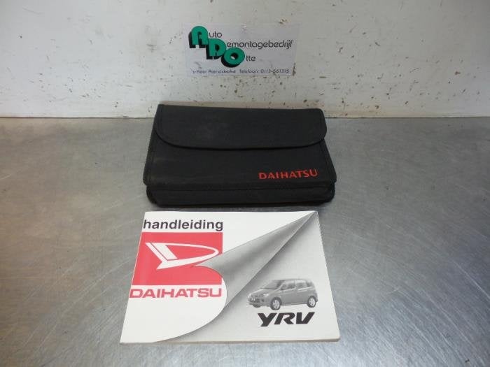 Instructie Boekje van een Daihatsu Young RV, Gebruikt, Daihatsu, -, -