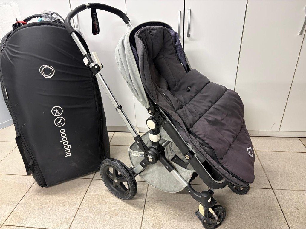 Complete Bugaboo Cameleon 3 incl. wieg, voetenzak & reistas, Gebruikt, Bugaboo, Met reiswieg, Ophalen
