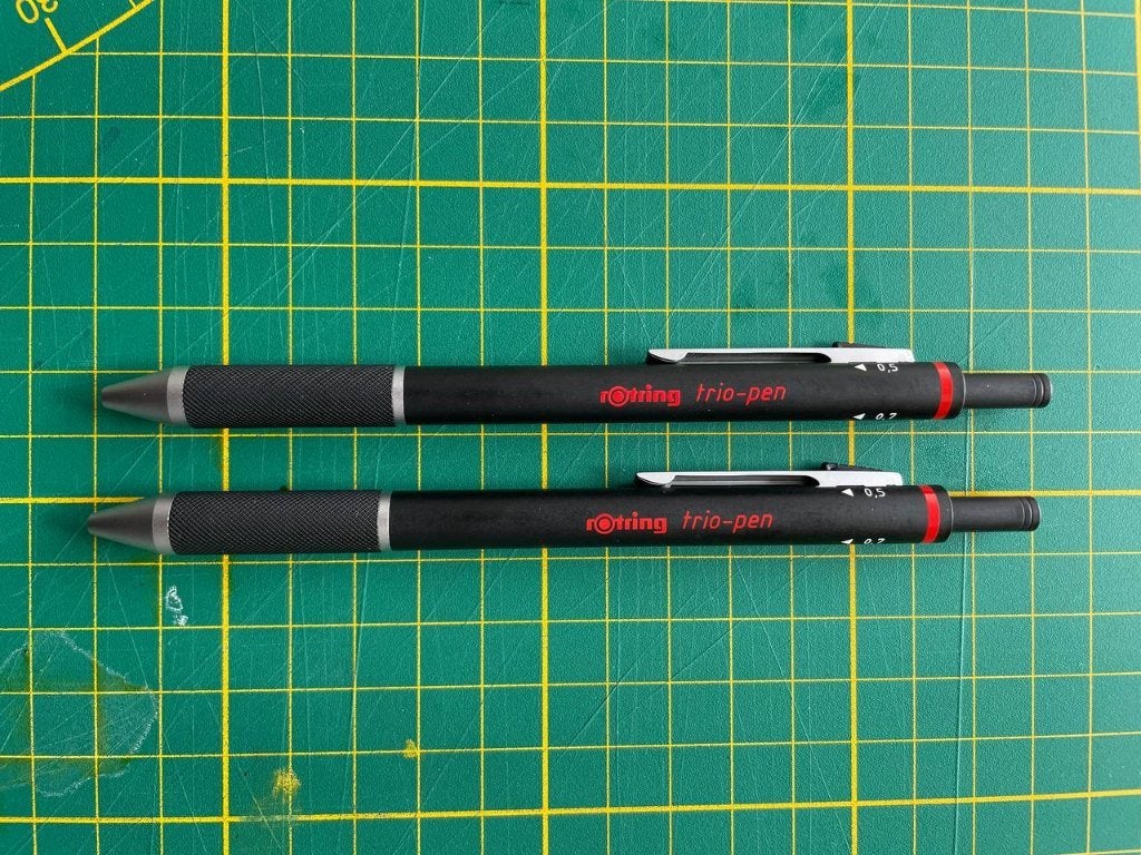 Rotring Trio Pen Pencil 0.3/0.5/0.7 (2pcs), Ophalen of Verzenden