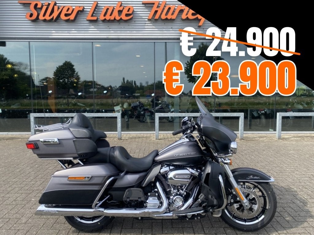 Harley-Davidson Ultra Limited met slechts 3844km (bj 2017), Motoren, 1745 cc, Gebruikt, Overig, Handgeschakeld